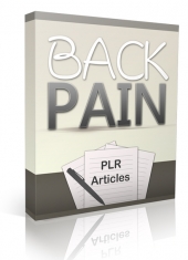 10 Back Pain PLR Articles