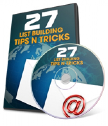27 List Building Tips N Tricks